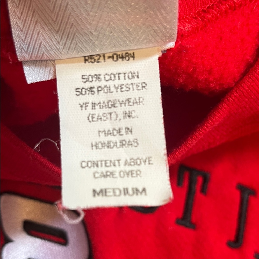 Dale Earnhardt Jr Budweiser #8 Red Racing Sweatshirt - Picture 5 of 6